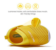 Load image into Gallery viewer, Baby Sneakers Girls Boys Mesh First Walkers Shoes 6 9 12 18 24 Months Yellow Size 12-18 Months Infant
