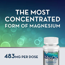 Load image into Gallery viewer, Mag-Ox Magnesium Supplement 483mg – 120 Tablets – Pharmaceutical Grade Magnesium Oxide, Most Concentrated Form of Magnesium
