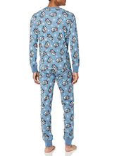 Load image into Gallery viewer, Amazon Essentials Men's Disney Star Wars Marvel Snug-Fit Cotton Pajamas, Nightmare Santa Jack, Medium
