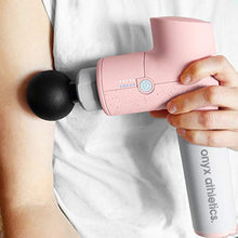Load image into Gallery viewer, Onyx Athletics X-56 Elite - Professional Percussion Massage Gun for Athletes - Muscle Massager Handheld - Ultra Quiet Deep Tissue Personal Massager - Full-Body Relief and Recovery (Shell Pink)
