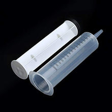 Load image into Gallery viewer, 3 Pack 150ml Syringes, Large Plastic Garden Syringe for Scientific Labs, Watering, Refilling
