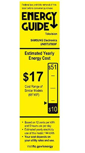 SAMSUNG 65-inch Class Crystal UHD TU-7000 Series - 4K UHD HDR Smart TV with Alexa Built-in (UN65TU7000FXZA, 2020 Model)
