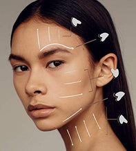 Load image into Gallery viewer, DEAYOKA Rose Quartz Gua Sha Tool - Asian Beauty Secret, for Facial Microcirculation/Removes Toxins/Prevents Wrinkles/Boost Radiance of Complexion - 100% Authentic &amp; Genuine Rose Quartz
