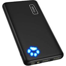 Load image into Gallery viewer, INIU Portable Charger, Slimmest and Lightest 10000mAh Dual 3A High-Speed Power Bank USB C Input&amp;Flashlight Battery Pack Compatible with iPhone XS X 8 Plus Samsung S20 Google LG iPad etc.[2020 Upgrade]
