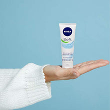 Load image into Gallery viewer, NIVEA Soft Moisturizing Crème - Pack of 3, All-In-One Cream For Body Face and Hands, Travel Size - 2.6 oz. Tubes
