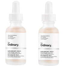 Load image into Gallery viewer, The Ordinary Lactic Acid 10% + Ha 2% 30ml Set Of 2! High Strength Lactic Acid Peeling Formulation! Mild Exfoliation for Healthier Skin!
