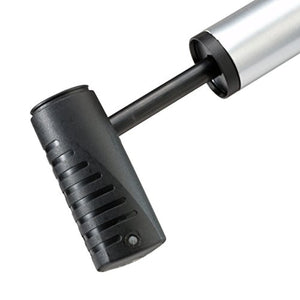 Schwinn Air Sport Bike Frame Pump with Gauge Fits Schrader and Presta Valve Types Silver