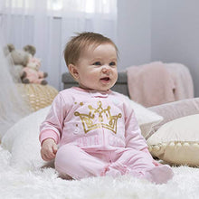 Load image into Gallery viewer, Gerber Baby Girls' 2-Pack Sleep 'N Play, Princess Arrival, Newborn
