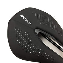 Load image into Gallery viewer, EC90 Comfortable Men Women Bike Seat Saddle, Professional Road Mountain MTB Gel Bicycle Seat Saddle Cushion Pad， Cutout Breathable Design,Waterproof,Soft,Provides Great Comfort for Riding Bike (Black)
