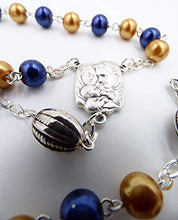 Load image into Gallery viewer, NOTRE DAME NCAA CATHOLIC ROSARY BEADS

