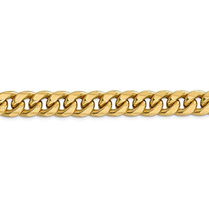 14k Yellow Gold 11mm Miami Cuban Bracelet Chain 8 Inch Necklace Pendant Charm Curb Fine Jewelry For Women Gifts For Her