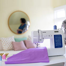 Load image into Gallery viewer, Brother CS7000X Computerized Sewing and Quilting Machine, 70 Built-in Stitches, LCD Display, Wide Table, 10 Included Feet, White

