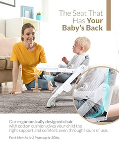 Unilove Feed Me 3 in 1 Dining Booster Seat. Shadow Gray