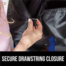 Load image into Gallery viewer, Gorilla Grip Durable Easy Carry Gate Check Airport Protector Bag, Padded Straps, Fits Convertible Car Seats, Infant Carriers, Booster Seat, Air Travel Cover for Airplane Flying, Baby, Toddler, Blue
