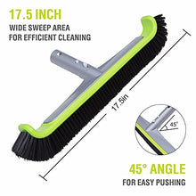Load image into Gallery viewer, urchindj Heavy Duty Pool Brush, Premium Nylon Bristle Pool Wall Floor &amp; Tile Brush with Integrated Aluminum Structure of Handle &amp; Back
