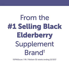 Load image into Gallery viewer, Nature&#39;s Way Sambucus Elderberry Gummies with Vitamin C &amp; Zinc, Gluten Free, Vegetarian, 60 Gummies
