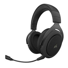 Load image into Gallery viewer, Corsair HS70 Pro Wireless Gaming Headset - 7.1 Surround Sound Headphones for PC, MacOS, PS5, PS4 - Discord Certified - 50mm Drivers – Carbon

