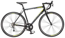 Load image into Gallery viewer, Schwinn Phocus 1600 Drop Bar Mens Road Bicycle, 58cm/Large Alluminum Step-Over Frame, Carbon Fiber Fork, Shimano 16-Speed Drivetrain, 700c Wheels, Black
