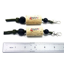 Load image into Gallery viewer, SAMSFX Fishing Fly Drying Patch Rig Keeper Cork Flies Holder Fly Dock for Vest
