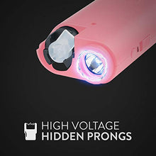 Load image into Gallery viewer, Guard Dog Self-Defense Kit w/Red Pepper Spray &amp; Stun Gun w/Flashlight, up to 16 ft, 175 Lumens, Rechargeable Battery, Safety Switch, USB Charging Cord (Pink)

