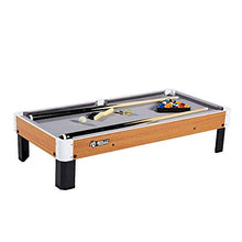 Load image into Gallery viewer, Rally and Roar Tabletop Billiards Mini Pool Game, Includes Ball Set, Rack, 2 Cues, Chalk and Brush
