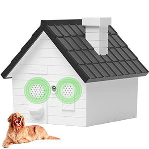 AODA Anti Barking Device,Ultrasonic Dog Barking Control Devices Dog Training Tools, Waterproof Bark Box with 4 Modes and 50 Ft Range, Safe for Human & Dogs
