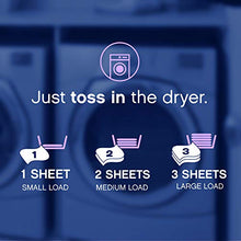 Load image into Gallery viewer, Downy Infusions Dryer Sheets Laundry Fabric Softener, Calm Scent, Lavender &amp; Vanilla Bean, 200 Count
