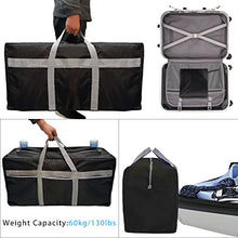Load image into Gallery viewer, Extra Large Duffle Bag Lightweight, 96L Travel Duffel Bag Foldable for Men Women, Waterproof &amp; Durable(BLACK)
