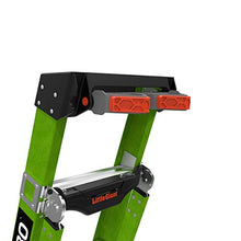 Load image into Gallery viewer, Little Giant Ladders, King Kombo, Professional, 6 Ft. A Frame, 10 Ft. Extension, Single Hinge, Fiberglass, Type 1AA, 375 lbs Weight Rating, (13906-001)
