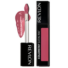 Load image into Gallery viewer, Revlon ColorStay Satin Ink Liquid Lipstick, Longwear Rich Lip Colors, Formulated with Black Currant Seed Oil, 010 Your Majesty, 0.17 fl. oz.
