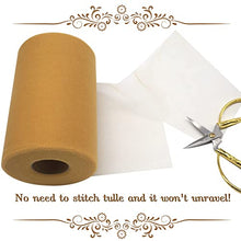 Load image into Gallery viewer, Lavender Tulle Fabric Rolls Mauve Netting Ribbon Spool for Tutu Skirt DIY Wedding Party Table Skirt Gift Bow Crafts - 6 by 100 Yards (300 Ft)
