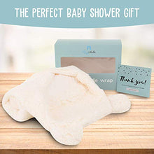 Load image into Gallery viewer, BlueMello Baby Swaddle Blanket | Ultra-Soft Plush Essential for Infants 0-6 Months | Receiving Swaddling Wrap White | Ideal Newborn Registry and Toddler Boy Accessories | Perfect Baby Girl Shower Gift
