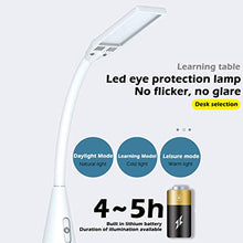 Load image into Gallery viewer, Pstarts Kids Desk and Chair Set, Height Adjustable Child Table and Chair Set, Home School Use Anti-Reflective Children Study Table with LED Light/Reading Board/Pull-Out Drawer
