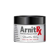 Load image into Gallery viewer, ArnitRX Pain Relief Cream 4 oz Jar! Anti-inflammatory &amp; Penetrative Recovery Formula with Arnica, Ilex, MSM &amp; Vitamin B6! (1 Pack)
