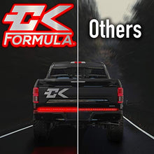 Load image into Gallery viewer, CK Formula 48” Triple Row LED Tailgate Light Bar - 5 Functions: Reverse, Brake, Running, Turn Signal, Double Flash Light Strip for Trucks, 2935 SMD LED Chips, IP67 Waterproof, 12V, 1 Piece
