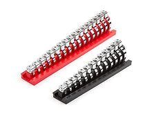Load image into Gallery viewer, TEKTON 3/8 Inch Drive Crowfoot Wrench Set, 30-Piece (5/16-1 in, 8-24 mm) - Racks | WCF92301

