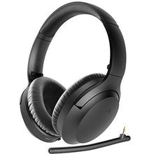 Load image into Gallery viewer, Avantree Aria Bluetooth Active Noise Cancelling Headphones with Boom Mic for PC Computer Phone Call, Good Sound, Replaceable Spacious Ear Pads, 35H, Wireless &amp; Wired ANC Over Ear Home Office Headset
