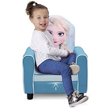 Load image into Gallery viewer, Delta Children Figural Upholstered Kids Chair, Disney Frozen II Elsa
