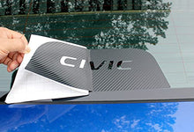 Load image into Gallery viewer, JEYODA for Civic High Brake Light Sticker Acrylic Projection Board Decal Top Tail Light Stickers Car High Mounted Decorative Emblems for Honda Civic 10th (vinly Sticker for Civic 10th)
