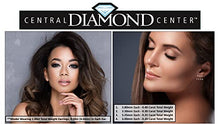 Load image into Gallery viewer, Diamond Stud Earrings (Lab Grown Diamonds) 14K White Gold, 0.46ctw (0.46ctw to 0.49ctw) G-H color VS-SI
