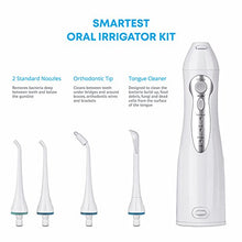 Load image into Gallery viewer, AquaSonic Home Dental Center Ultra Sonic Rechargeable Electric Toothbrush &amp; Smart Water Flosser - Complete Family Oral Care System - 10 Attachments and Tips Included - Various Modes &amp; Timers
