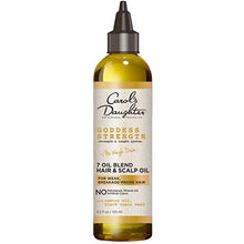 Load image into Gallery viewer, Carol’s Daughter Goddess Strength 7 Oil Blend Scalp &amp; Hair Oil with Castor Oil and Black Seed Oil, for Weak, Breakage Prone Hair, 4.2 fl oz
