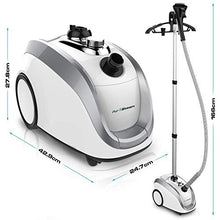 Load image into Gallery viewer, PurSteam -2020 Official Partner of Fashion-Full Size Steamer for Clothes, Garments, Fabric-Professional Heavy Duty - 4 Steam Levels, Perfect Continuous Steam
