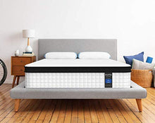 Load image into Gallery viewer, Inofia Queen Mattress, 12 Inch Hybrid Innerspring Double Mattress in a Box, Cool Bed with Breathable Soft Knitted Fabric Cover, 101 Risk-Free Nights Trial
