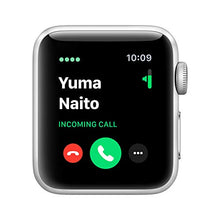 Load image into Gallery viewer, Apple Watch Series 3 (GPS + Cellular, 38mm) - Silver Aluminium Case with White Sport Band
