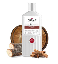 Load image into Gallery viewer, Cremo Barber Grade Bourbon &amp; Oak 2-in-1 Shampoo &amp; Conditioner, 16 Fl Oz (2-Pack)

