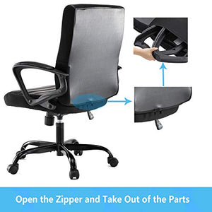 Office Chair, Ergonomic Desk Chair Adjustable Swiveling Task Chair Mesh Computer Chair with High Back and Seat