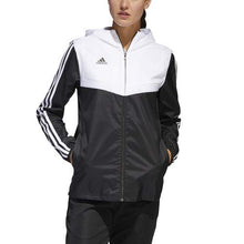 Load image into Gallery viewer, adidas Women&#39;s Alphaskin Tiro Windbreaker, Black/White, X-Small
