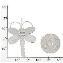 Load image into Gallery viewer, Dragonfly Turquoise Necklace Pendant in 925 Sterling Silver &amp; Genuine Turquoise (20&quot; Length)
