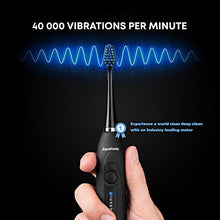 Load image into Gallery viewer, AquaSonic DUO Dual Handle Ultra Whitening 40,000 VPM Wireless Charging Electric ToothBrushes - 3 Modes with Smart Timers - 10 DuPont Brush Heads &amp; 2 Travel Cases Included
